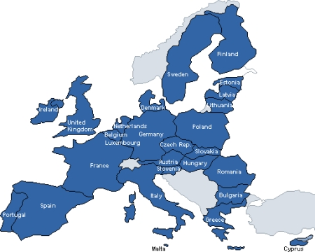 map of european countries and capitals. europe hard map capitals